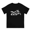 T-shirt maschile moto motociclette motociclette gs maglietta grafica uomini tees abbigliamento estivo in polievolo maglietta a troie t240425