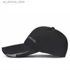 Bollmössor 2022 Fiskesporthatt Mens utomhus mode linje baseball Lång visir Brim Shade Snapback Sun Hat Bone Gorilla Q240425