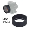 ライト戦術ゴムレンズカバーキャップガードプロテクタートリジコンSRO MRO RED DOT SIGHT SF M300 M600 X300 X400 TR1武器ライト