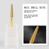 Bits NEW Tungsten Steel Nail Drill Bits Remove Dead Skin Burrs Milling Cutter For False Nail Tip And Native Nails Edge Polish Tool