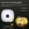 Narzędzia 10 m Storable Light Strings Camping Light LED Atmosfera Lampa Waterproof Light Pasek Outdorek Ogród Wiszący Lampa Dekoracja lampy