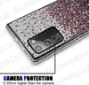 Mobiltelefonkisten Luxus glänzendes Bling Phone Hülle für Samsung Galaxy S21 S20 Ultra S22 Plus Note 20 10 Pro Glitterstern Strass Diamond Etui Capa 240423