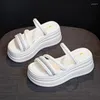 Slippers CICIYANG SEMPÉE ÉPARGE POUR FEMMES 2024 SATH STRIMS MINE SANDALS SANDALES MÉDICES DE TRUP OUTDOOO