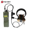 Accessoires TACSKY U94 PTT 6PIN CASSET TACTIQUE PTT 6PIN U94 PTT pour AN / PRC 152 152A 148 Modèle de simulation Radio Milito Radio Virtual Boîte