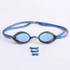 Swimming Goggles Into Equipment Hd Waterproof anti-fog Mirror Clear Goggles Box Silica Gel Eye Protector 240417