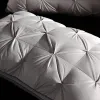 Poduszka DreamReal 2pcs Down Pillow ze 100% bawełnianą obudową białą gęś/poduszka z piór 5 -gwiazdkowa poduszka standardowa królowa szybka odbicie