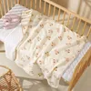 Dekens Swaddling pasgeboren quilts Crib -deken baby wrap deken ontvangen wrap baby kinderwagen deken beddengoed ademende swaddle deken