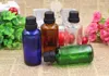 Storage Bottles 200pcs/lot 15ml Glass Bottle With Reducer Dropper And Tamper Evident Lid 4 Color Essential Oil