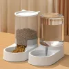 Nourrir des mangeurs de chat Automatic Home Garden Chien Automatiques Automatiques Fournions Chat Chat Fountain Pump Pumpe Cat Food Kibble Dispensateur pour chat