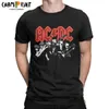 T-shirts masculins ACDCS Hip Hop Rock T-shirts Men Coton T-shirt unique O T-NET COUPES CHARGES CHARGES PLUS TIME T240425