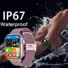 Watches 2024 New Smart Watch Women Call Custom Dial Smartwatch för GTS4 Waterproof Bluetooth Music Watches Full Touch Armband Clock Pro