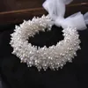 Headpieces Bridal Headwear Beaded Headband Wedding Dress Pearl