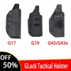 Holster Tactical Glock 17 19 21 31 43 43x Innerhalb von Bund verdeckte Tragepistole Holster Custom Belt Clip für Taurus G2C P365 Colt1911