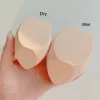 Puff 10pcs Makeup Sponge Elastic Soft Cosmetic Powder Corpeau Blender Foundation Puff Foundation Bevel Make Up Wet and Dry Dual Use Tool