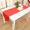 Decorazioni natalizie Table Runner Copertina bandiera di Natale Merry per casa navigad noel tovaglia