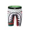 Summer MES Sous-pants prolongés sports à angle plat Sous-vêtements respirant et sueur massacre des hommes Sports sous-vêtements minces animaux à imprimé animal sous usure 3xl