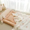 sets Waffle Baby Blanket for Cart Cover Infant Quilt Cotton Modal Swaddle Blanket Kindergarten Bedding Accessories Newborn Bath Towel