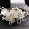 Hair Clips Decorative Combs With Color-preserving Alloy Crystal Butterflies For Birthday Stage Party Show