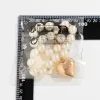 Colliers diezi exagéré ccb coeur pendentif collier féminin fête vintage punk fashion perle perles coule de cou