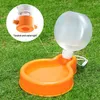 Otros suministros de aves 1pc Pet Dogs Cat Bottle Portable Cup Portable Balloon Plegable en forma de dispensador