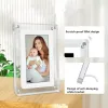 Frames 7inch Cadre photo numérique en acrylique IPS Écran NFT Affichage électronique Video Picture Frame 4G Memory US EU AU UK