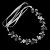 Wedding Hair Jewelry Crystal Pearl Bridal Tiaras Fairbass Hairpins Druhna Diamante Hair Vine Akcesoria Wedding Jewelry D240425