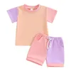 Наборы одежды для малышей мальчики летняя футболка с коротки