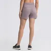 ll byxor ritar rep midja yoga shorts utomhus casual allt-i-ett löpande fitness sport tre fjärdedel byxor kvinnor