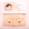 Tillgängliga texturerade silikon mannequin ansikte återanvändbar övning hud för frans ögon makeup övning ansiktsbräda