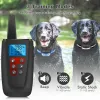 Collari di shock paipaitek con colletti con remoto, colletto di addestramento per cani per piccolo cane medio con scoglione di beepvibration, gamma 3300 piedi, impermeabile