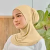 1zuo hijabs 라마단 이슬람 무슬림 ulscarf 여성 베일 히잡 머리 스카프 무슬림 여성 스카프 터번 머리 여자 히잡 캡 모자 D240425