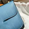 19a Designer torebka torba na ramię klapka torebka klasyczna marka Top Epson skórzana torba posłańca miedziana Cast Caste Made Crossbody Bag