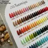 Kits Eleanuos Ny 60 Color Gel Nail Polish Set Semi Permanent Gel Varnish Primer UV LED Immersion Polishing Nail Art Gel Salon 15 ML