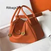 Luxury Bag Lind L High Togo Leather Lindi 19 26 30 Doctor Bag Womens Single Shoulder Mini Pillow Bag