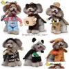 Vêtements pour chiens vêtements drôles chiens cosplay costume halloween tenues de vêtements pour animaux