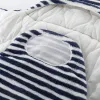 スワッディング冬のフランネル新生児毛布スワドルフード付きかわいいコットンベビーベビーカー寝袋coco厚い暖かい幼児睡眠サック06m