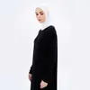 Hijabs islamische Eisseide Hijab Abaya Hijab für Frau Elastizität Schal Muslim Kleid Frauen Turbane Turban Instant Head Wrap Schal D240425