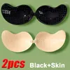 Yoga outfit Invisible Strapless Adhesive Stick Bh Push Up Bras Women Lingerie Seamless Silicone Nipple Covers BRALette Underwear