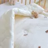 sets Soft Cotton Winter Quilt for Baby Crib Bedding Cartoon Embroidery Baby Comforter Thick Kindergarten Air Conditioning Blanket