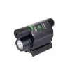 ライト戦術的なLED懐中電灯20mm 11mmレールdovetail gun light lanterna airsoft picatinny lightのための緑の赤いレーザーサイト
