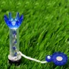 Aide 12 pièces Golf Tees Unbreakable plastique magnétique 80 mm de long étape de levage de t-shirt aimant flexible réutilisable de 80 mm