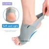 Gereedschap 1pair Boogondersteuning Mouwen Plantaire fasciitis Hiel Spurs Strap voetverzorging Flat voeten verlichten Pijn Mouw Socks Orthotische Insoles Pad