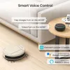 M210 Pro Robot Vacuum: 2200pa Aspiration forte, 120 minutes d'exécution, auto-chargement silencieux mince, application wifi à distance connectée, idéale pour les poils d'animaux et les planchers durs.