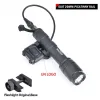 Lights WADSN SF M600 M300 M600C M300A Tactical Place Lampe AirSoft Arme Scout Scout Light Accessoires Modbutton Pression Interrupteur