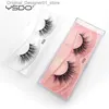 False Eyelashes YSDO 1 pairs of 3D mink eyelashes fluffy and dramatic eyelash makeup Wispy mink eyelashes natural long false eyelashes thick false eyelashes Q240425