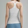 Lu Yoga Wear Женский спортивный спорт I-Tank Top Beauty Back Outsid