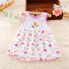Girl's Dresses Hot Infant Baby Girl Dress Cotton Regular Sleeveless Dresses Casual Clothing 0-24 M For Summer d240425