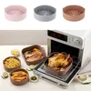 Airfryer Silicone Pot multifuncional fritadeiras de ar para forno Acessórios para pão pizza frita com cesta de assadeira de bandeja de assadeira