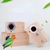 Zuchtkäfig Outdoor Cockatiel Medium Accessoires und Holzdekorationsbox Haus großer Vogelgarten kleiner Papagei 240419