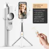 3C Founder Mobile Bluetooth Multifunktionell selfie -pinne för horisontell och vertikal fotografering och live streaming Universal